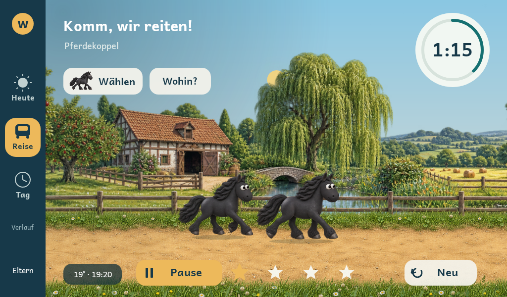 Schwarzer Friese im neuen Miniaturstil