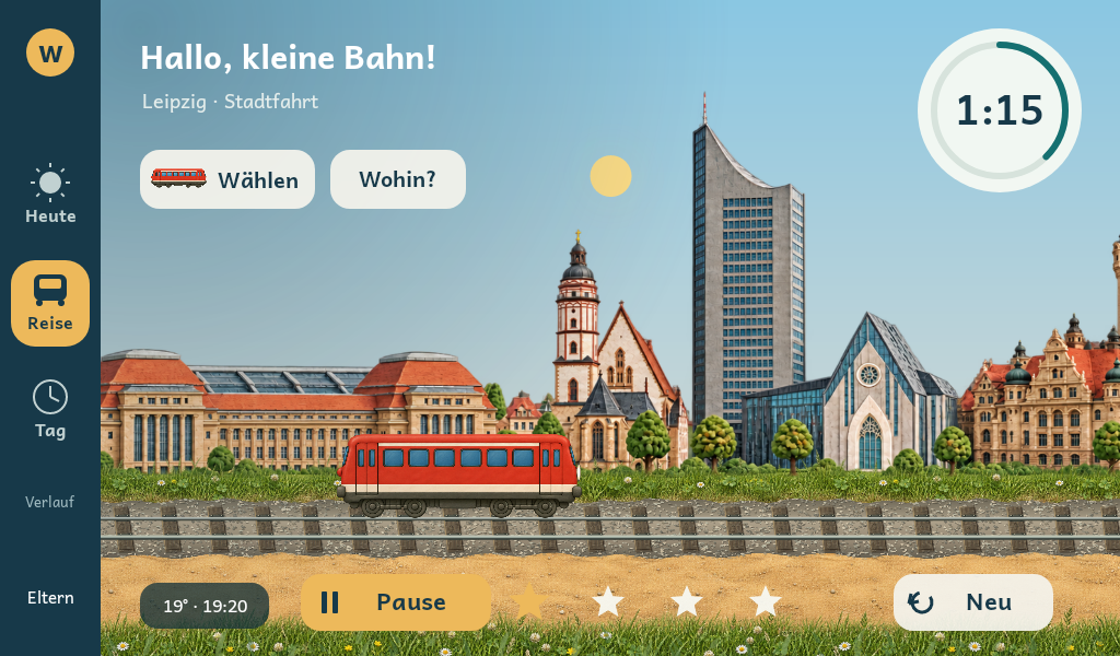 Die kleine Bahn im neuen Miniaturstil